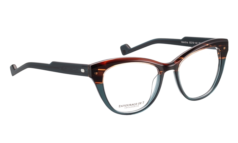 ENTOURAGE OF 7 VALENTINA Brillestel (Form: Cat Eye - Farve: Brun)