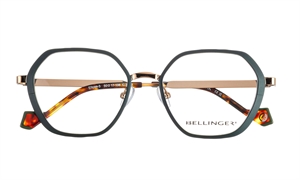 BELLINGER ELLIPSE-3 Brillestel (Form: Summerbird - Farve: Grøn)