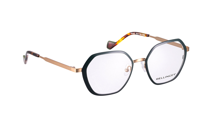 BELLINGER ELLIPSE-3 Brillestel (Form: Summerbird - Farve: Grøn)