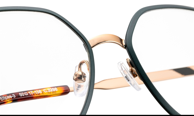 BELLINGER ELLIPSE-3 Brillestel (Form: Summerbird - Farve: Grøn)