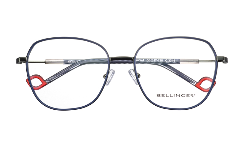 BELLINGER INCOLOR-4 Brillestel (Form: Summerbird - Farve: Grøn)