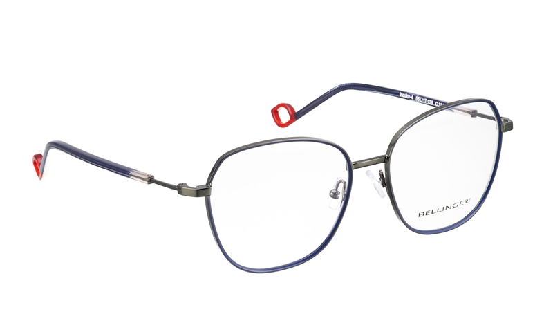 BELLINGER INCOLOR-4 Brillestel (Form: Summerbird - Farve: Grøn)