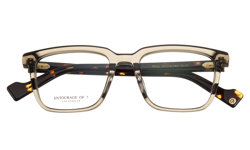 ENTOURAGE OF 7 ATLEY Brillestel (Form: Firkantet - Farve: Transparent)