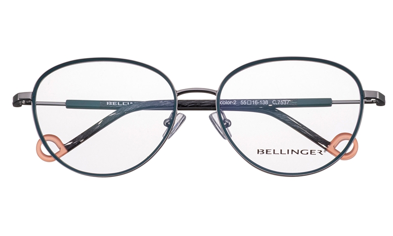 BELLINGER INCOLOR-2 Brillestel (Form: Summerbird - Farve: Grå)