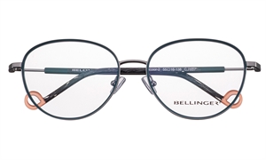 BELLINGER INCOLOR-2 Brillestel (Form: Panto - Farve: Grå)
