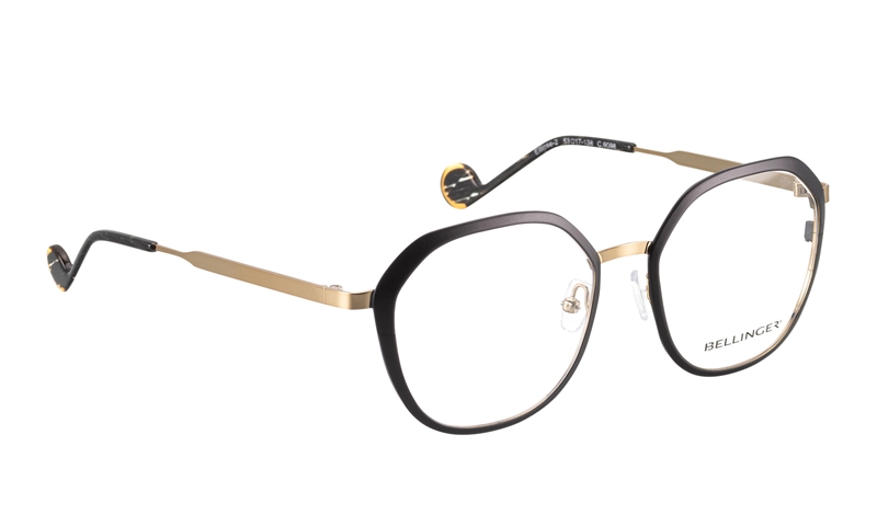 BELLINGER ELLIPSE-2 Brillestel (Form: Summerbird - Farve: Sort)