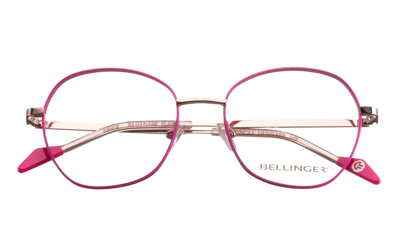 BELLINGER KARA-4 Brillestel (Form: Summerbird - Farve: Pink)
