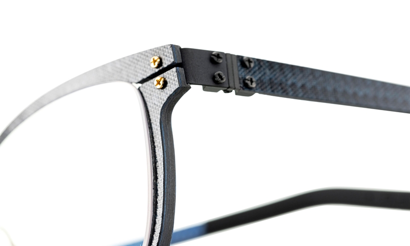 BLAC TUTTLE Brillestel (Form: Panto - Farve: Blå)