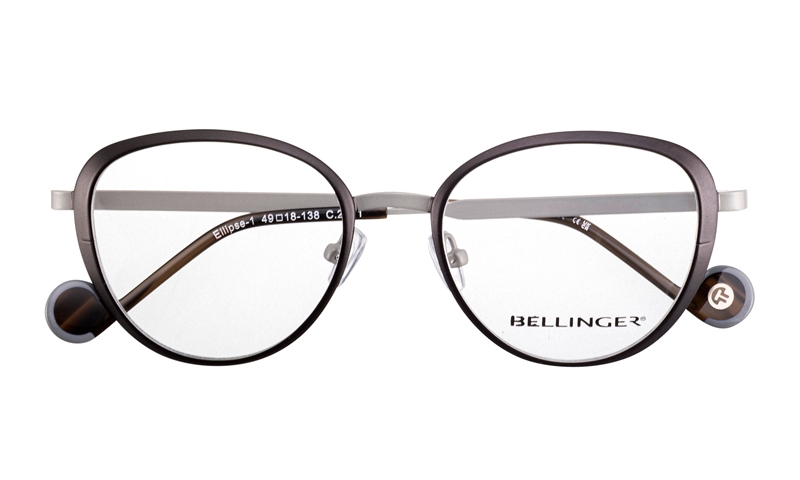 BELLINGER ELLIPSE-1 Brillestel (Form: Cat Eye - Farve: Brun)