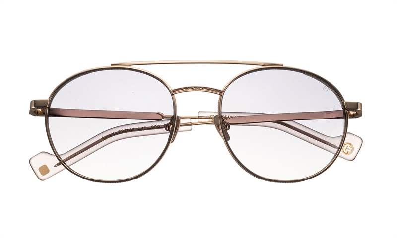 ENTOURAGE OF 7 IZUMI Solbrille (Form: Rund - Farve: Guld)