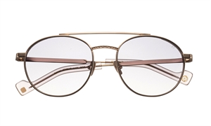 ENTOURAGE OF 7 IZUMI Solbrille (Form: Rund - Farve: Guld)