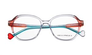 BELLINGER LOVE-YOU Brillestel (Form: Summerbird - Farve: Transparent)