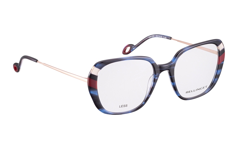BELLINGER LESS-2589 Brillestel (Form: Summerbird - Farve: Blå)