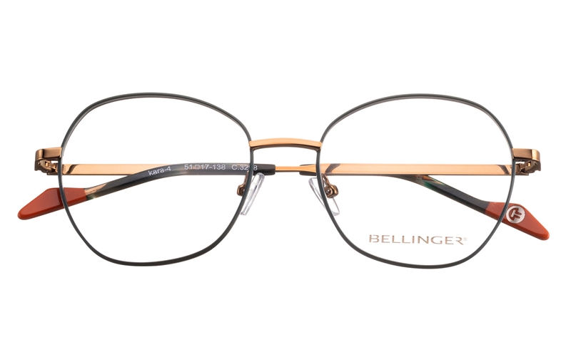 BELLINGER KARA-4 Brillestel (Form: Summerbird - Farve: Grøn)