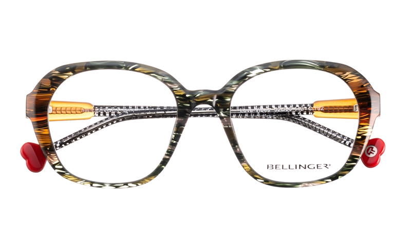 BELLINGER LOVE-VIBES Brillestel (Form: Cat Eye - Farve: Grøn)