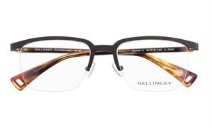 BELLINGER SPRINT-5 Brillestel (Form: Firkantet - Farve: Brun)