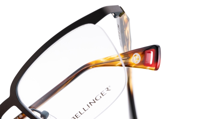 BELLINGER SPRINT-5 Brillestel (Form: Firkantet - Farve: Brun)