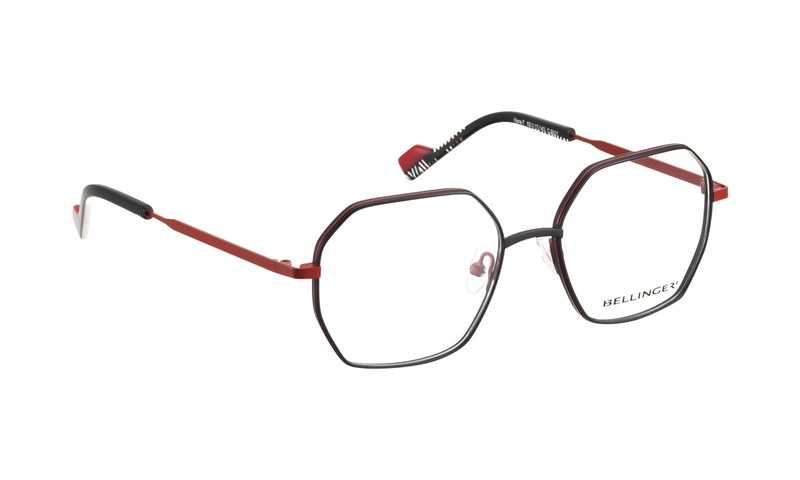 BELLINGER KARA-7 Brillestel (Form: Summerbird - Farve: Sort)