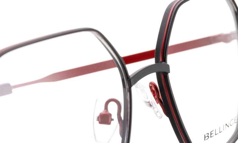 BELLINGER KARA-7 Brillestel (Form: Summerbird - Farve: Sort)