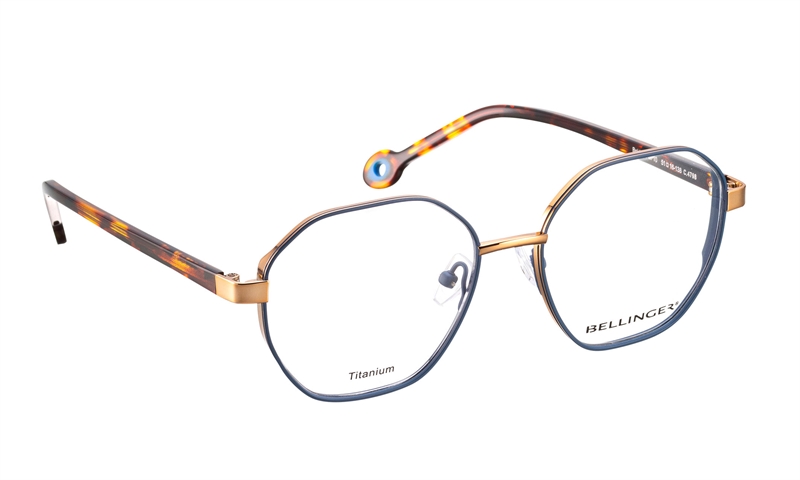 BELLINGER BOLDLINE-SP10 Brillestel (Form: Summerbird - Farve: Blå)