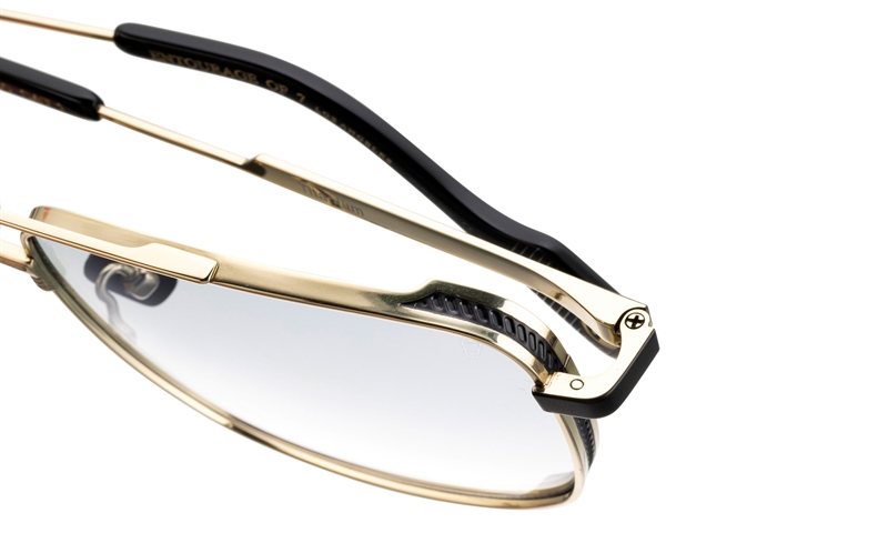 ENTOURAGE OF 7 KERBS-TWO Brillestel (Form: Firkantet - Farve: Guld)