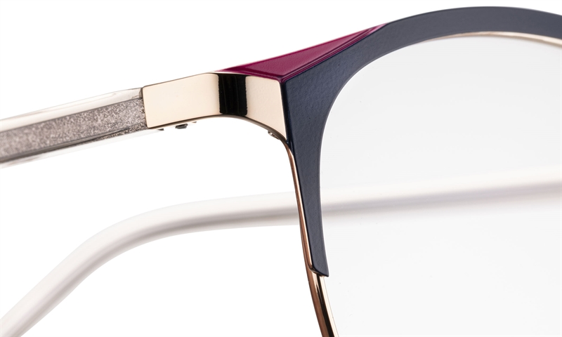 BELLINGER ARIS-2 Brillestel (Form: Rund - Farve: Blå)
