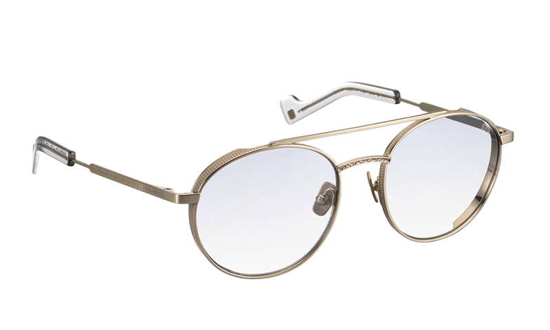 ENTOURAGE OF 7 IZUMI Solbrille (Form: Rund - Farve: Guld)