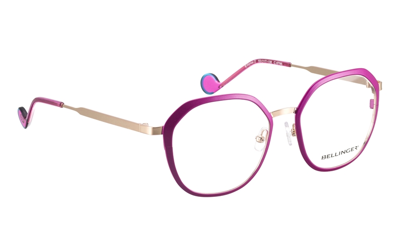 BELLINGER ELLIPSE-2 Brillestel (Form: Summerbird - Farve: Pink)