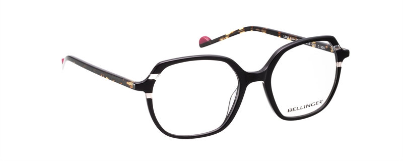 BELLINGER LESS ACE-2245 Brillestel (Form: Summerbird - Farve: Sort)