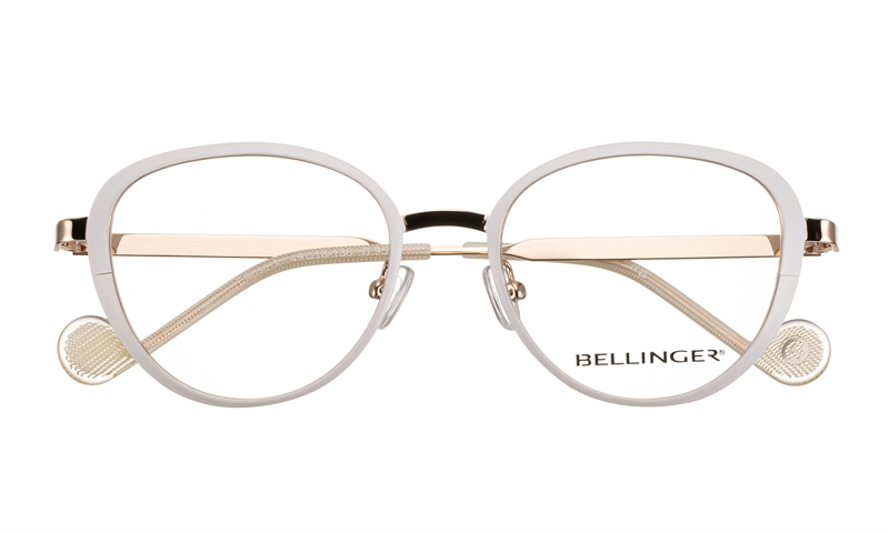 BELLINGER ELLIPSE-1 Brillestel (Form: Cat Eye - Farve: Hvid)