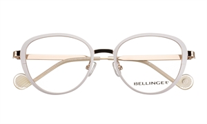 BELLINGER ELLIPSE-1 Brillestel (Form: Cat Eye - Farve: Hvid)
