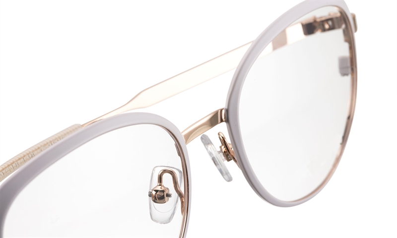 BELLINGER ELLIPSE-1 Brillestel (Form: Cat Eye - Farve: Hvid)