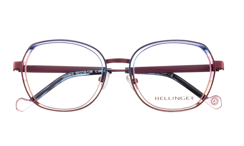 BELLINGER CICULA-2 Brillestel (Form: Summerbird - Farve: Lilla)