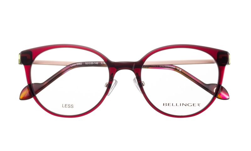 BELLINGER LESS-2682 Brillestel (Form: Summerbird - Farve: Lilla)