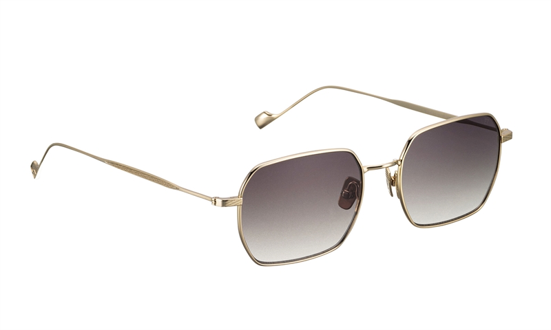 ENTOURAGE OF 7 ENKAI Solbrille (Form: Firkantet - Farve: Guld)