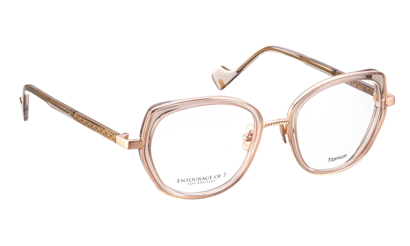 ENTOURAGE OF 7 AMI Brillestel (Form: Summerbird - Farve: Guld)