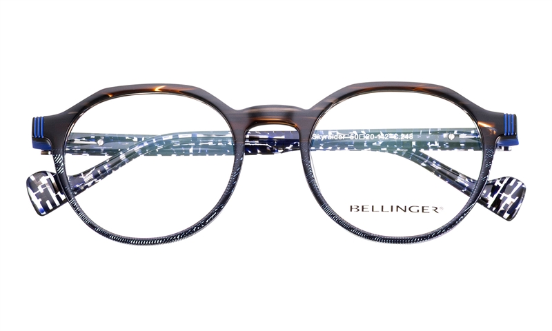 BELLINGER SKYRAIDER Brillestel (Form: Summerbird - Farve: Brun)