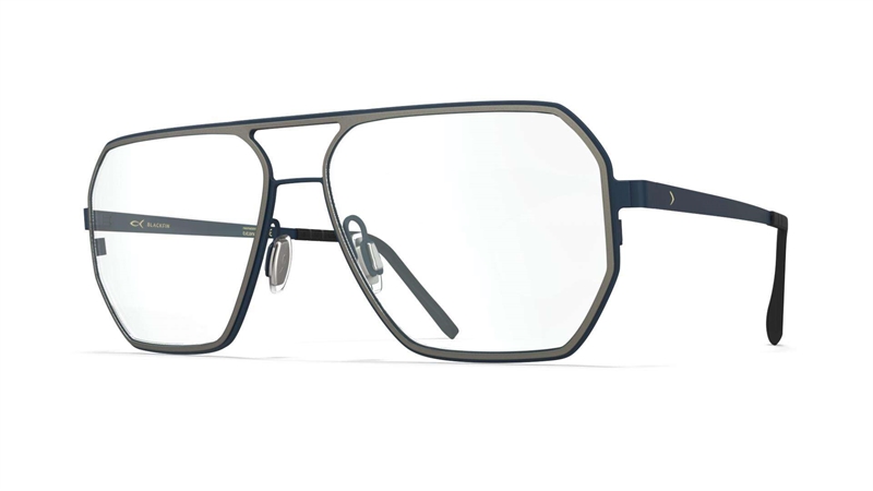 Blackfin BF978 EAGLE HEAD Brillestel (Form: Pilot - Farve: Grå)