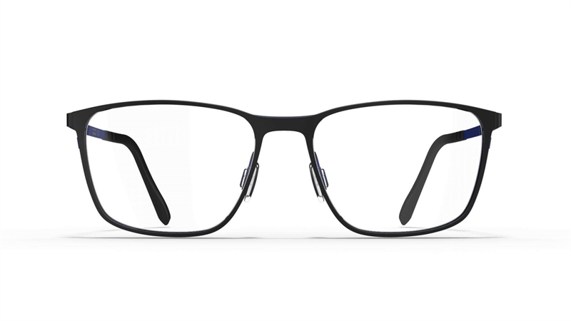 Blackfin BF949 NORTH END Brillestel (Form: Firkantet - Farve: Sort)