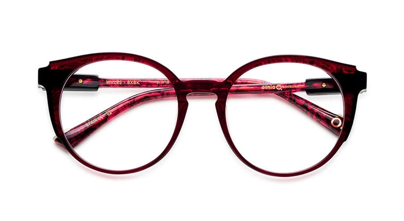 Etnia Barcelona WALES Brillestel (Form: Rund - Farve: Rød)