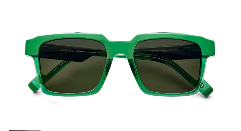 Etnia Barcelona GABRIELE Solbrille (Form: Firkantet - Farve: Grøn)