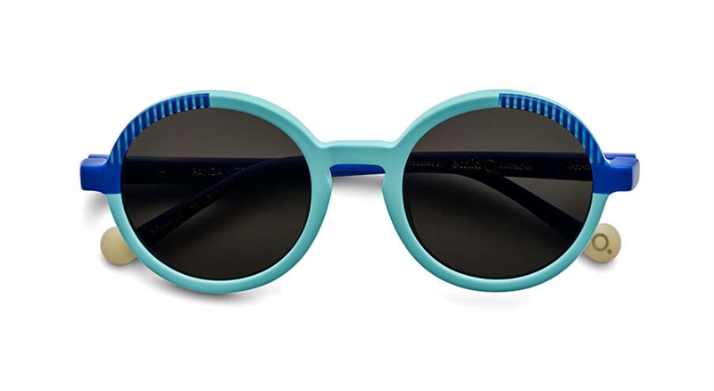 Etnia Barcelona PANDA SUN Solbrille (Form: Rund - Farve: Blå)