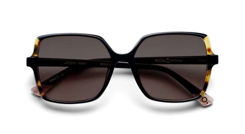 Etnia Barcelona LESSEPS Solbrille (Form: Firkantet - Farve: Sort)