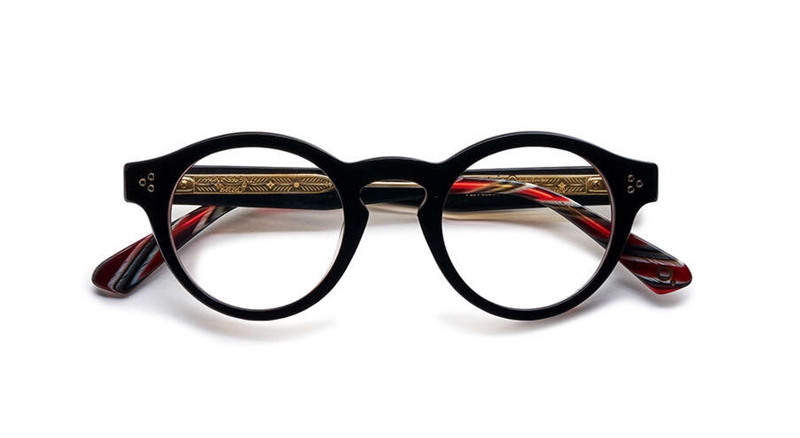Etnia Barcelona CAP SA SAL Brillestel (Form: Rund - Farve: Sort)