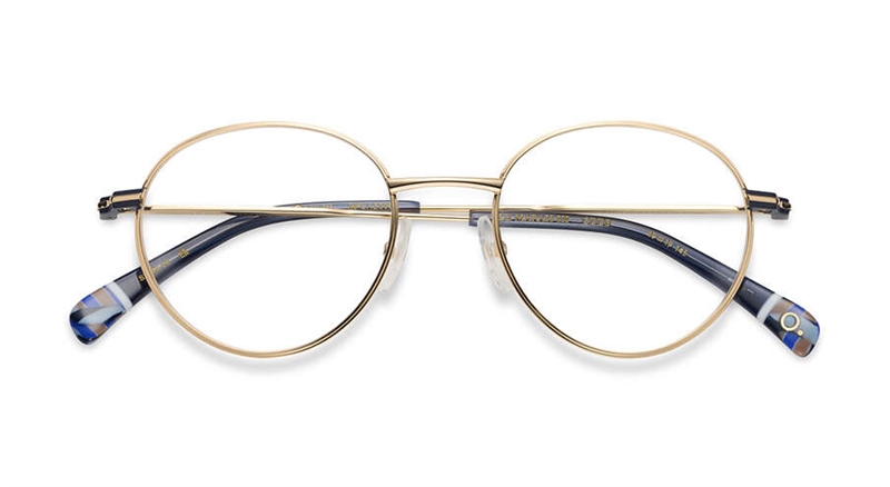 Etnia Barcelona LE MARAIS III Brillestel (Form: Panto - Farve: Guld)