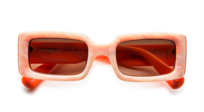Etnia Barcelona THE KUBRICK 4 SUN Solbrille (Form: Firkantet - Farve: Hvid)