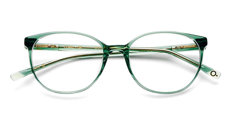 Etnia Barcelona CORAL Brillestel (Form: Rund - Farve: Grøn)
