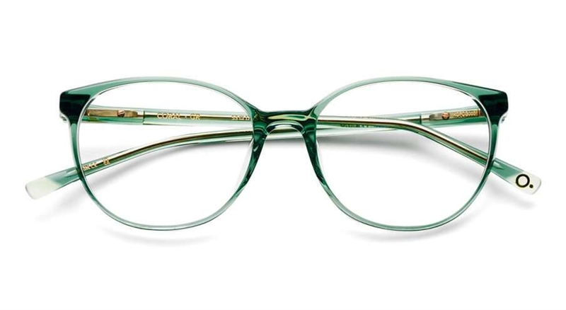 Etnia Barcelona CORAL Brillestel (Form: Rund - Farve: Grøn)