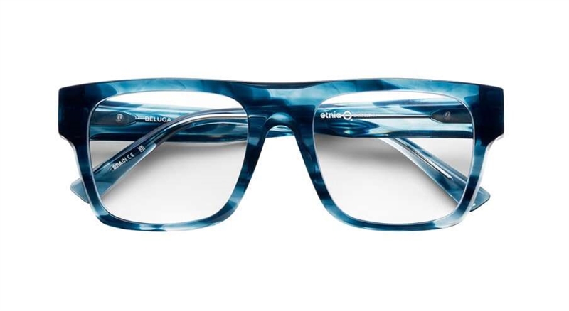 Etnia Barcelona BELUGA Brillestel (Form: Firkantet - Farve: Blå)