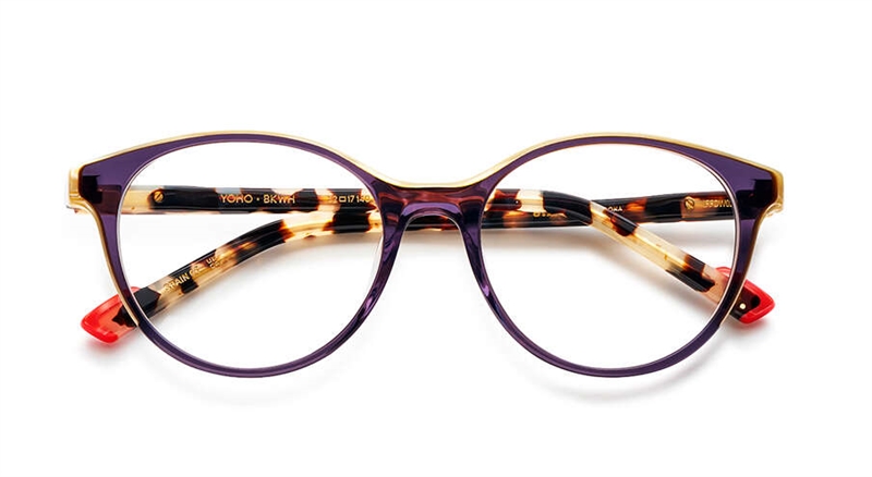 Etnia Barcelona YOHO Brillestel (Form: Rund - Farve: Sort)